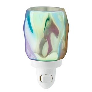 Scentsy Bubbled Iridescent Plug-In Mini Scentsy Warmer Brand New RETIRED